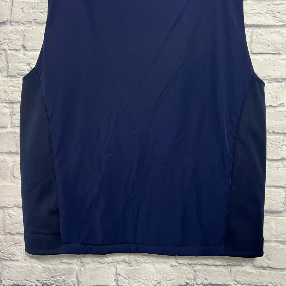Holderness & Bourne King Vest MENS XXL Blue Featherweight Insulated Zip Golf